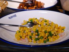 鸡头米炒虾仁玉米-老阿爸江浙土菜(奥体中心店)