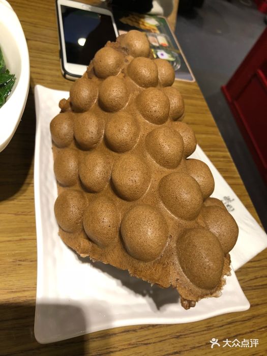 草本工坊(悠唐广场店)-巧克力鸡蛋仔-菜-巧克力鸡蛋仔图片-北京美食-