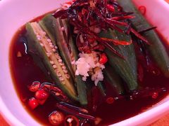 凉拌秋葵-聚味瞿记·龙虾堂(树木岭店)