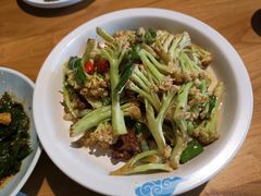 干锅有机花菜-胖老汉椒麻鸡清真新疆菜(西御街店)