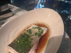 葱香蒸大白鱼-无锡苏宁JW万豪酒店·悦府65中餐厅