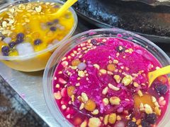芒果冰浆-夏食光安顺小舒冰粉冰浆(甲秀楼店)