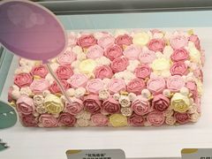 花海盛宴花朵红丝绒蛋糕-派悦坊·甜品·蛋糕(虹口龙之梦店)