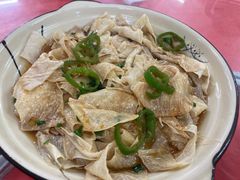 凉拌腐竹-银峰农庄·特色烧鸡·鲜无花果浸鸡