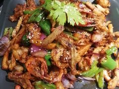 炭火干锅牛蛙加虾-炭舍干锅(华发商都店)