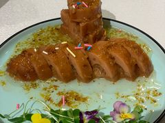桂花糯米藕-老浒记烤鸭-北京菜(琉璃厂店)