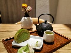 日式辻利抹茶蛋糕卷套餐-辻利茶舖TSUJIRI(万象天地店)