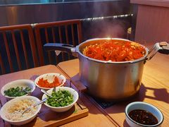 高压锅蒸大虾-蚝翅·海鲜粥·烧烤·宁夏滩羊季(玉米楼店)