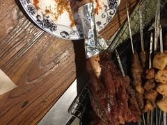 烤羊腿-柿子树炭烤羊腿(金台路店)