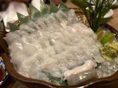 左口鱼活鱼刺身-小山日本料理(太古汇店)