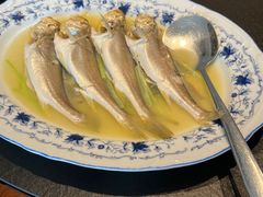 豆酱煮野生小黄鱼-潮汕味道·煮海餐厅(金麟大厦店)