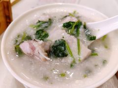 香菜鱼骨粥-番禺宾馆丽苑厅