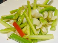 水果芹菜炒百合-白家餐厅(徐家汇店)
