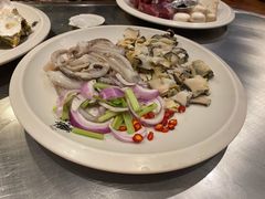 海螺肉拼鱿鱼须-大渔之观(安贞店)