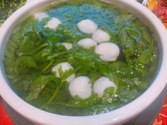 菊叶鱼圆汤-金陵一哥龙虾(水木秦淮店)