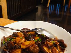 酱炒年糕茄子-宁波柏悦酒店·钱湖渔港