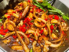 香辣鱿鱼须-费大厨辣椒炒肉(通州万达店)