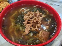 雪菜肉丝面-群姐面馆·海鲜烧烤(同安路二店)