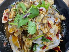 香辣蛏子-老虎滩大连海鲜烧烤(建邺云锦路总店)