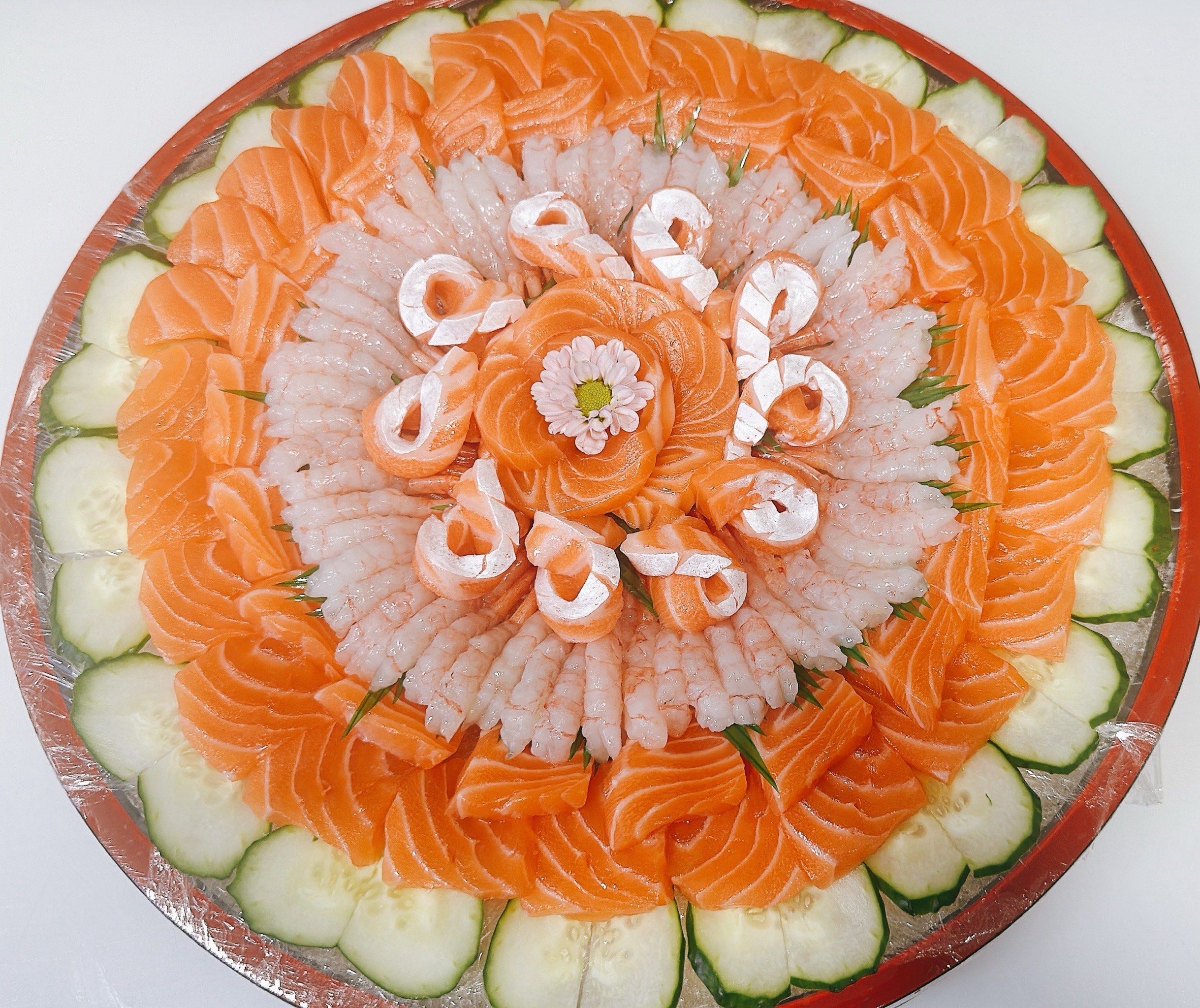 三文鱼拼盘来袭