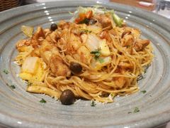 辣蒜片鸡肉炒天使面-打趸BTC·Breaktime cafe(北京路店)