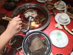 -谭鸭血老火锅(娄星区长青街店)
