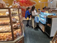 面包甜点陈列柜-山崎面包(静安久光店)