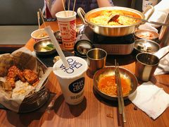 泡菜肥牛部队锅-春熙台韩国料理·章鱼肥牛(西丽店)