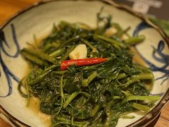 秘制虾酱炒空心菜-帕蓝·暹罗料理(曲阳店)