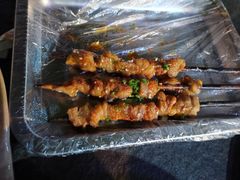 红柳枝羊肉串-万景饭店·鱼街农家菜