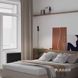 原木+橙色 简约雅致的感觉