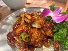 -明洞阿姨·韩式酱蟹烤肉·创意料理(三元桥店)