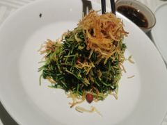 巧拌豆苗-四季民福烤鸭店(王府井灯市口店)