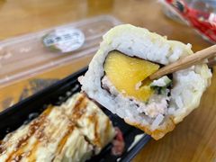 鲜切芒果芝士卷寿司-小川洋风料理(街道口店)