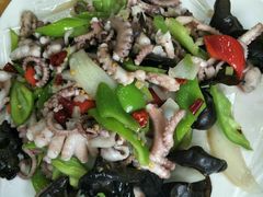 酱爆八爪鱼-渔家小院观海海肠捞饭地方菜(环海中路店)