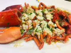 葱油蒸波士顿龙虾-绍兴饭店(大宁店)