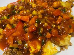 糖醋蓑衣蛋-牛八宝桂林米粉(八里庄店)