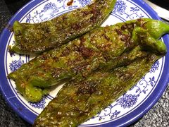 烤青椒-羊肉街口老银川滩羊涮肉馆