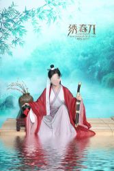 -后宫·古装汉服京剧儿童亲子全家福摄影