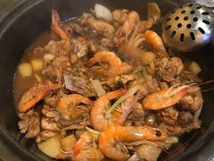 招牌鸡煲虾-蜀八婆鲍鱼鸡虾煲虾(东方广场店)