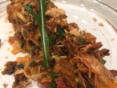 南洋大虾龙利鱼宽面-HELLO 27 意面·沙拉·帕尼尼