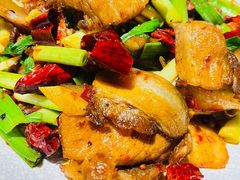 豆豉回锅肉-山石榴·贵州菜(丰盛里店)