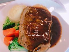 香烤西冷牛排-宜家·瑞典风味餐厅(烟台路店)