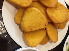 炸馒头片-玫瑰红烤羊排(北新桥三条店)
