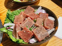 黑椒牛肉粒-胖记烤肉(江汉路店)
