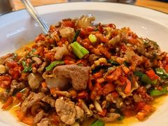 碎红椒炒肉-笨罗卜浏阳菜馆(高桥永祥店)