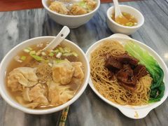 蟹籽鲜虾云吞面-竹园竹升面(西关总店)