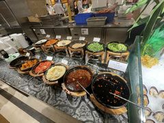 自助取餐区-芭菲盛宴·环球美食(锦城万达广场店)
