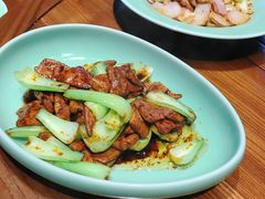 京葱爆猪肝-虎哥私房菜(馒头山店)