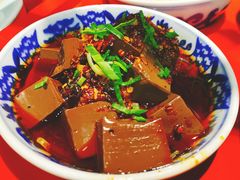 辣子蒜羊血-窄巷子陕菜馆·地道陕西菜(粉巷店)